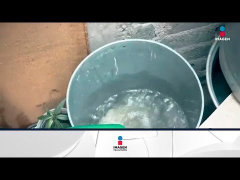 ¿Cómo es vivir sin agua en Iztacalco? | Noticias con Yuriria Sierra