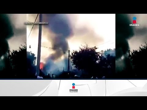 Nuevamente explosión en Tultepec con fuegos artificiales | Noticias con Francisco Zea