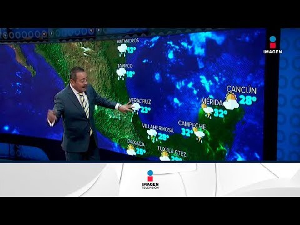 ¡Frío y lluvia por el Frente Frío no. 27! | Noticias con Francisco Zea