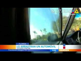 Lo arrastraron en coche por conductor drogado | Noticiasc con Francisco Zea