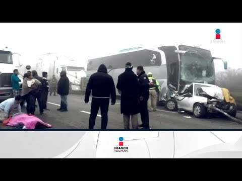 Neblina provoca accidente en Saltillo | Noticias con Ciro Gómez Leyva