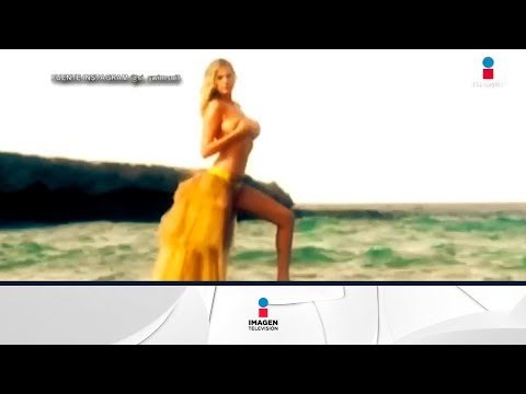 Kate Upton cae mal... durante sesión de fotos | Noticias con Francisco Zea