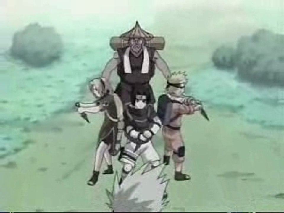 team kakashi vs zabuza et haku