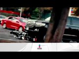 Camioneta de la embajada de EUA arrolla a Motociclista | Noticias con Yuriria Sierra