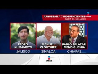 Tải video: El INE da a conocer la lista de aspirantes independientes al Senado | Noticias con Ciro Gómez