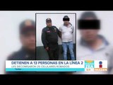 Detienen a 13 personas por robo de celulares en la estación Pino Suárez | Noticias con Paco Zea