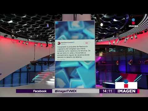 Congreso de Perú acepta renuncia de Kuczynski | Noticias con Yuriria Sierra