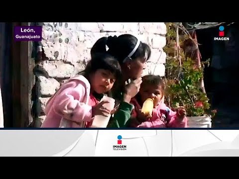 Tienen casas de lámina ¿cómo se protegen del frío? | Noticias con Yuriria Sierra