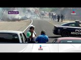 Fuga de narco provoca bloqueos de carreteras en Michoacán | Noticias con Yuriria Sierra