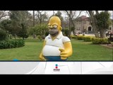 En Orizaba le hacen una estatua a Homero Simpson | Qué Importa