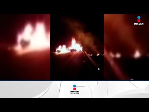 Aparatoso accidente automovilístico en la autopista Siglo XXI | Noticias con Francisco Zea