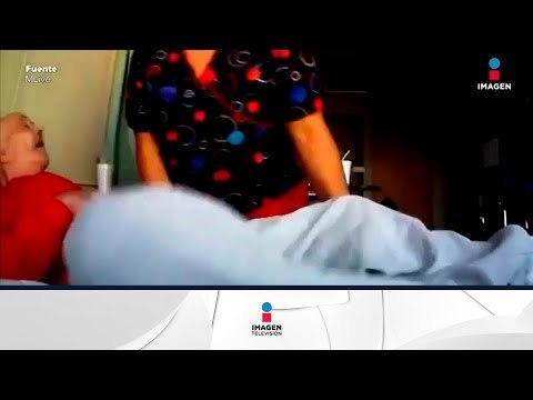Empleados abusan de anciano 89 años en recuperación | Noticias con Yuriria Sierra
