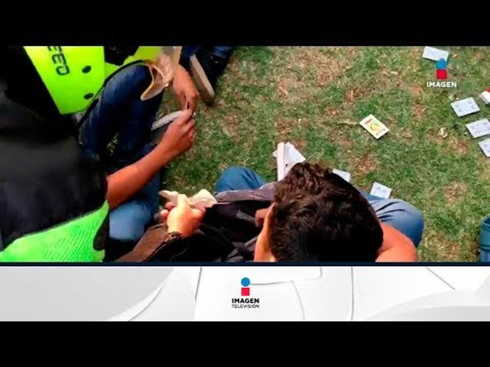 Vigilantes de la UNAM detienen venta y consumo de drogas y alcohol | Noticias con Ciro Gómez Leyva
