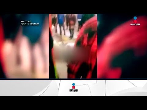 Golpean a presuntos ladrones en Metro San Lázaro | Noticias con Francisco Zea