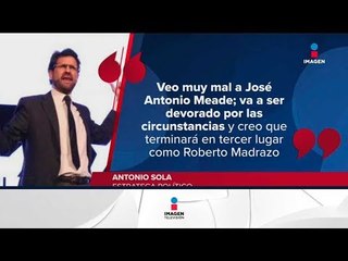 Creador de la campaña "AMLO es un peligro" ve mal a Meade | Noticias con Ciro Gómez Leyva