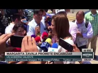 Margarita Zavala promete encabezar un "Gobierno valiente” | Noticias con Francisco Zea