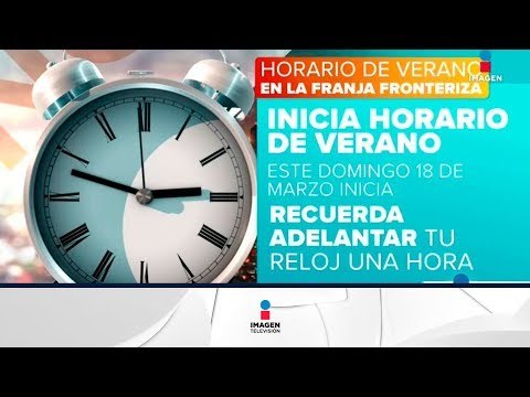 ¡Ya inició el horario de verano en algunas partes de México! | Noticias con Francisco Zea