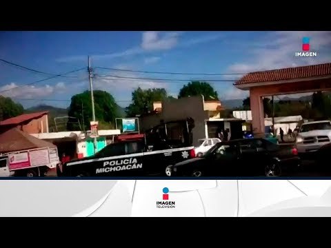 Reaparece El Mosh en Michoacán, ahuyentando policías | Noticias con Yuriria Sierra