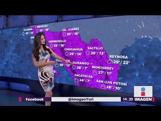 Lluvias para éste jueves de primavera | Noticias con Yuriria Sierra