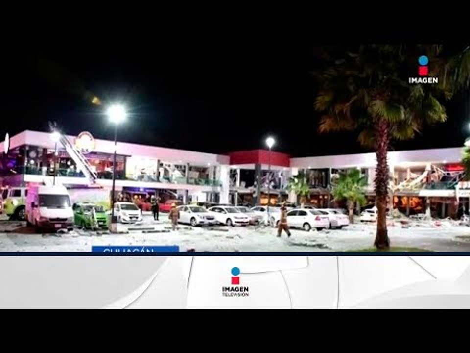 Explosión en plaza comercial, locales se incendian | Noticias con Francisco Zea