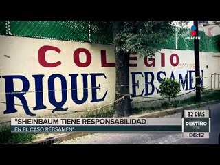 Alejandra Barrales responsabiliza a Claudia Sheinbaum por caso Rébsamen | Noticias con Paco Zea