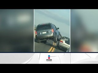 Volcó su camioneta por responder a un escupitajo | Qué Importa