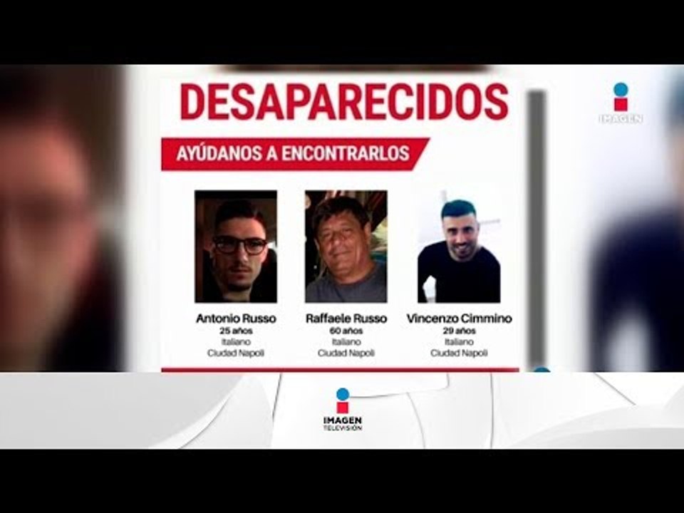 Uno de los italianos tenía antecedentes penales | Noticias con Yuriria Sierra