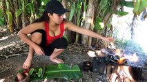 Cooking Green Mussels with Survival Skills
