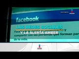 Alianza PGR y Facebook para difundir las Alertas AMBER de México | Noticias con Francisco Zea