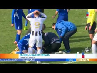 Jugador muere en pleno partido | Noticias con Francisco Zea