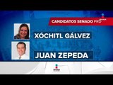 Movimiento Ciudadano y PRD  también presentaron su lista de candidatos a senadores