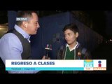 Así están las calles de la CDMX con los niños regresando a clases