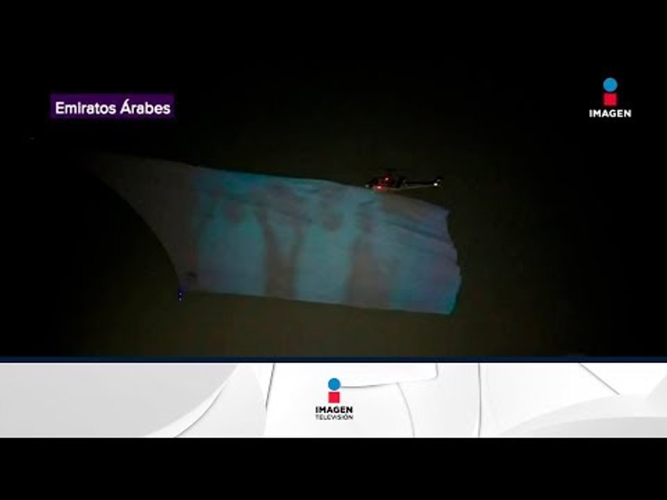 Documental proyectado desde el aire | Noticias con Yuriria Sierra