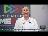 José Antonio Meade retó a sus adversarios a debatir mensualmente | Noticias con Ciro