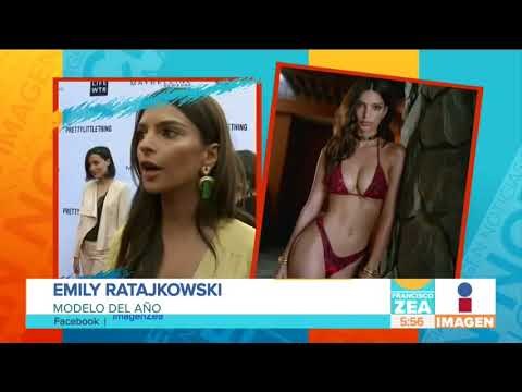 Emily Ratajkowski es elegida como la 'Modelo del Año' | Noticias con Francisco Zea