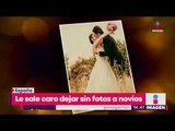 Demandan a fotógrafo de boda por haber perdido todas las fotos | Noticias con Yuriria Sierra