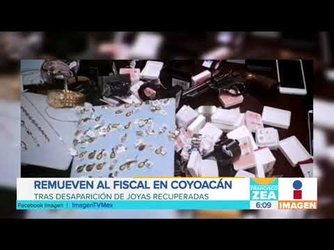 Remueven a fiscal de Coyoacán tras sustracción de joyas robadas | Noticias con Francisco Zea
