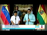 Evo Morales y Nicolás Maduro ¿amigos? | Noticias con Francisco Zea