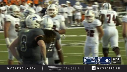 UTSA vs. Rice Football Highlights (2018)