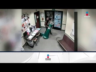 Ladrón se roba una máquina de chicles, no se sabe por qué | Noticias con Yuriria Sierra