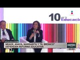Qué opinan Meade, Anaya, Zavala y el Bronco sobre la Reforma Educativa | Noticias con Ciro