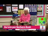 Así rinden tributo por Barbara Bush | Noticias con Yuriria Sierra