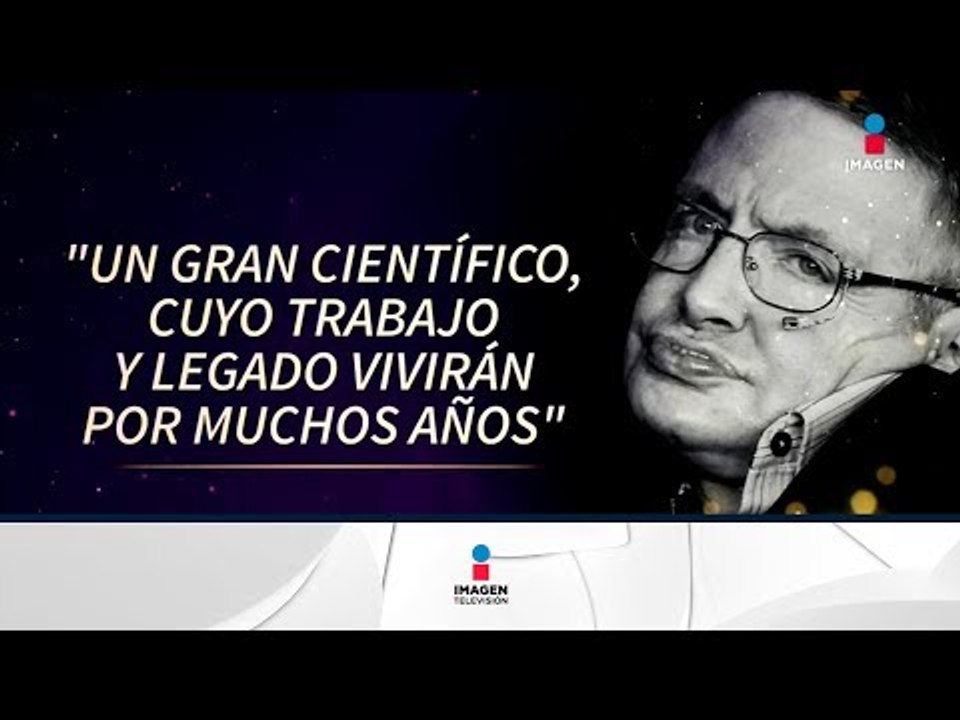 ¡La ciencia está de luto! Falleció el físico británico Stephen Hawking | Noticias con Paco Zea