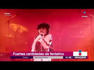 Grandes cantidades de Fentanilo en el cuerpo de Prince | Noticias con Yuriria Sierra