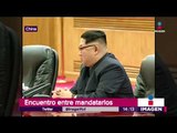 Encuentro entre mandatarios de China y Norcorea | Noticias con Yuriria Sierra