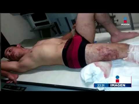 Pobladores de Tepalcatepec grabaron el ataque de un helicóptero artillado