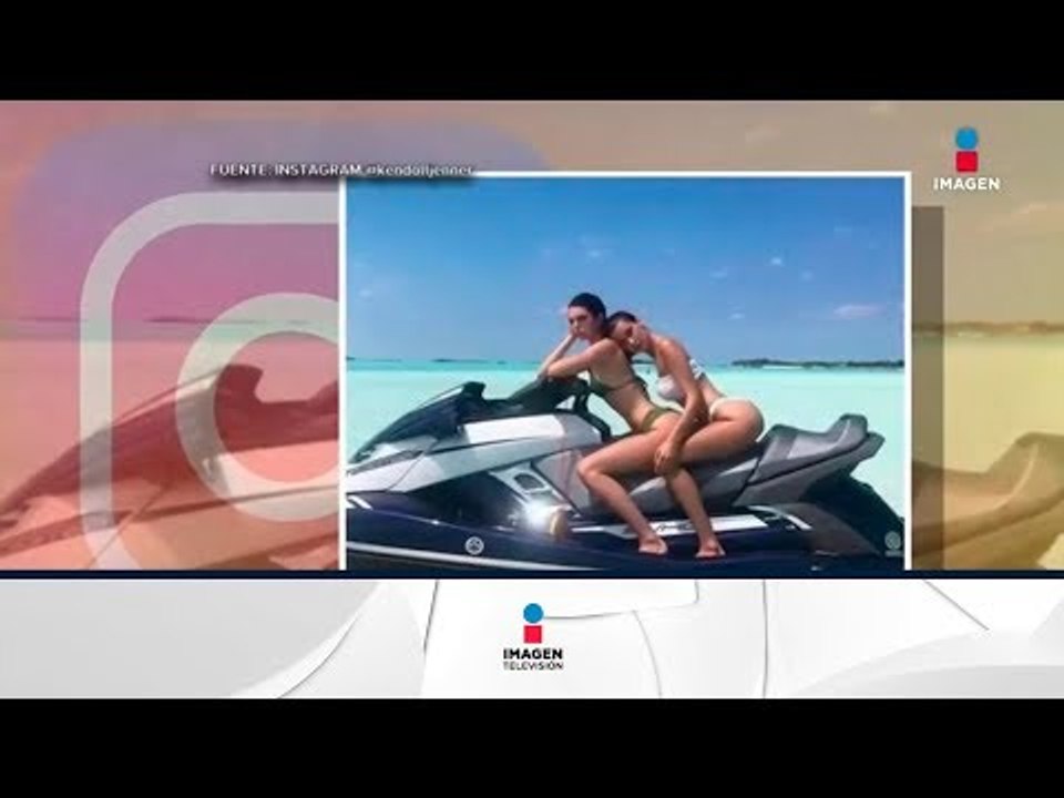 Kendall Jenner y Bella Hadid ‏encienden Instagram con fotos en 'topless' | Noticias con Paco Zea