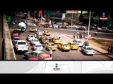 Taxistas bloquean la circulación en Villahermosa, Tabasco | Noticias con Francisco Zea