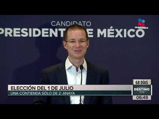 Anaya asegura que la contienda presidencial será entre AMLO y él | Noticias con Francisco Zea