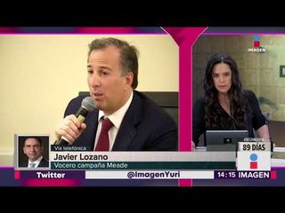 Entrevista con Javier Lozano, vocero de campaña de Meade | Noticias con Yuriria Sierra